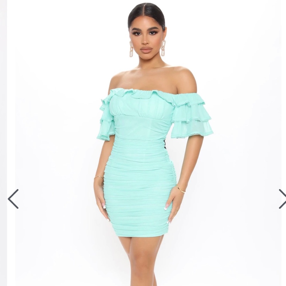 Fashionova mint dress